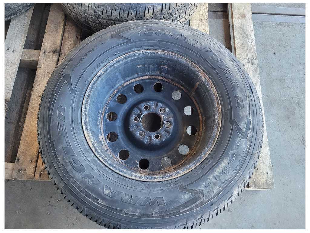 2015-2022 Ford F150 Pickup Truck Wheel 17x7.5 Steel 12 Holes Painted Spare 2505 - The Parts Farm