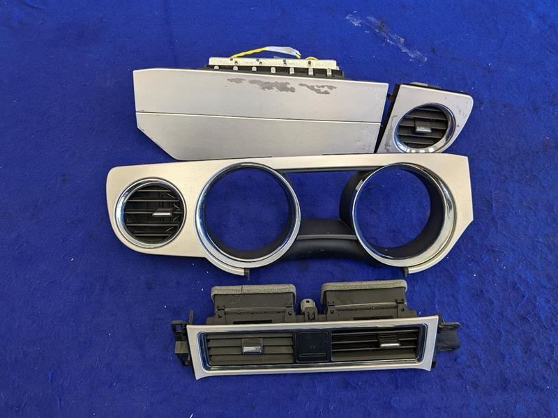 2013-2014 Ford Mustang GT 5.0L S197 Dash Trim Kit Vent Bezel Molding Cluster - The Parts Farm
