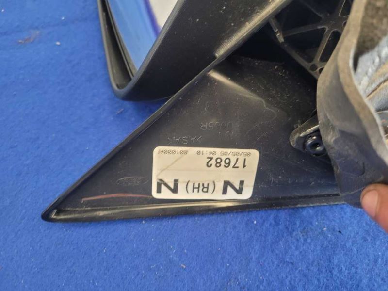 2005-2009 Mustang GT 4.6L Saleen Passenger Rear View Mirror Power Black 2453 - The Parts Farm