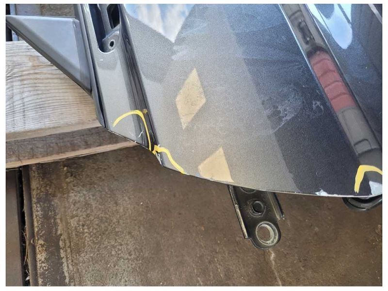 2015-2023 Ford Mustang GT S550 Driver Front Door Coupe Shell Paint J7 2390 - The Parts Farm