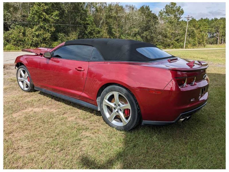 2010-2015 Chevrolet Camaro ZL1 Convertible Gas Fuel Door Paint Maroon 2459 - The Parts Farm