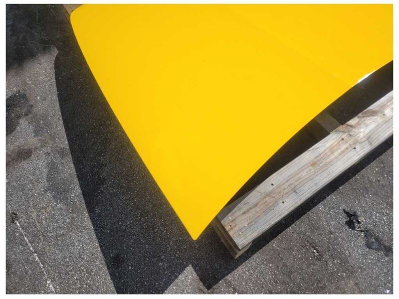 2003-2006 Chevrolet SSR Pickup Truck Rear Bed Cover Top Paint Yellow 2426 - The Parts Farm