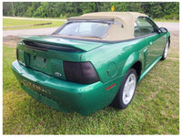 1999-2004 Ford Mustang GT Convertible Passenger Rear View Mirror Black 2570 - The Parts Farm