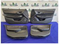 2014-2015 Chevrolet SS 6.2L Sedan Door Panels Front Back Suede Card 2350 - The Parts Farm