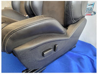 2010-2015 Chevrolet Camaro SS Recaro Coupe Bucket Leather Suede Seats Seat 2592 - The Parts Farm