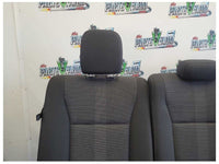 2015-2020 Ford F150 Pickup Truck Rear Cloth Black Split Seat Crew Cab 2369 - The Parts Farm