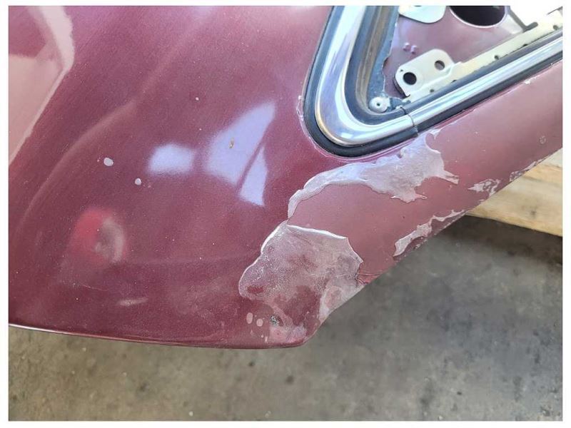 2003-2004 Mercury Marauder 4.6L 4v Passenger Front Door No Molding Paint JL 2534 - The Parts Farm