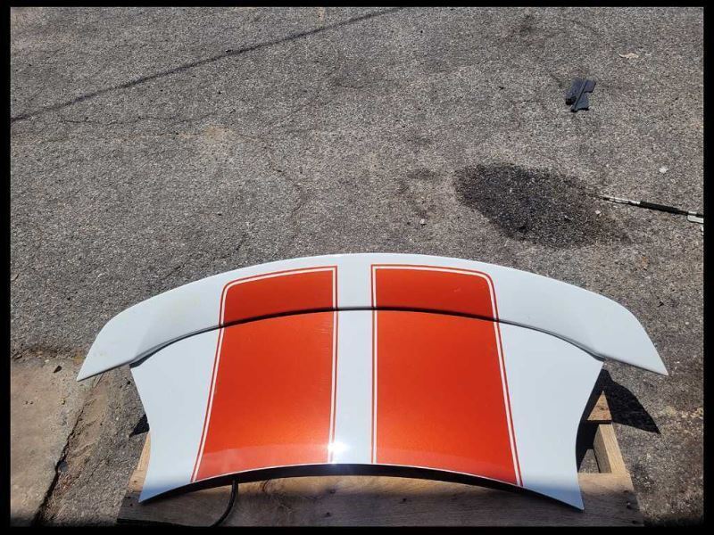 2014-2015 Chevrolet Camaro SS Coupe Rear Back Deck Lid Spoiler D80 Paint White - The Parts Farm