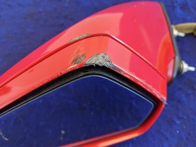 2010-2015 Chevrolet Camaro SS Driver Left View Mirror Power Heated DD1 Red - The Parts Farm