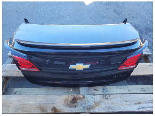 2014-2017 Chevrolet SS 6.2L Sedan Trunk Deck Lid Rear Back Emblem Black 1003 - The Parts Farm