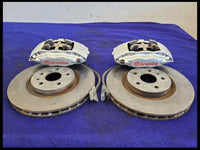 2014-2017 Chevrolet SS LS3 6.2L Pair Front Calipers Brakes Pads Lines Hoses - The Parts Farm