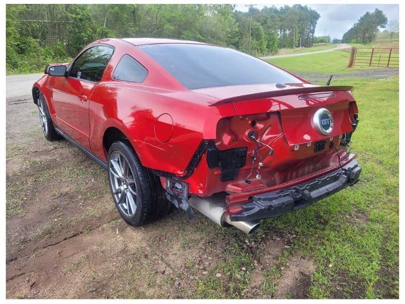 2010-2012 Ford Mustang GT Driver Left Rear View Mirror Power Spotter Glass 2545 - The Parts Farm