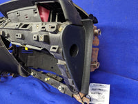 2015-2017 Ford Mustang GT S550 Dash Panel No Gauge Pack Board Red Stitching - The Parts Farm