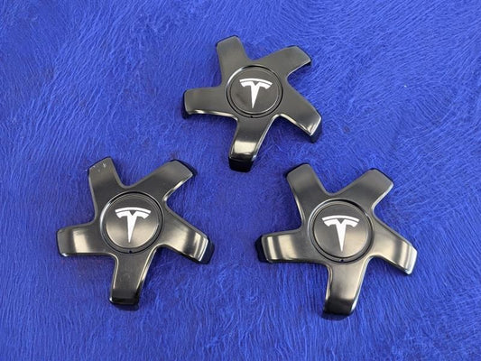 2018 2019 2020 Tesla Model 3 Passenger Driver Wheel Caps Center  OEM Factory - The Parts Farm