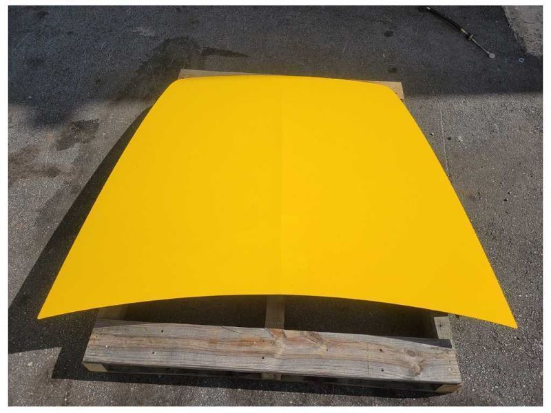2003-2006 Chevrolet SSR Pickup Truck Rear Bed Cover Top Paint Yellow 2426 - The Parts Farm