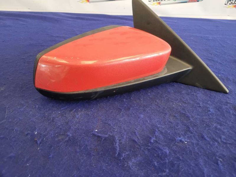 2013-2014 Ford Mustang GT Passenger Right Rear Mirror Glass Power Faded Red - The Parts Farm