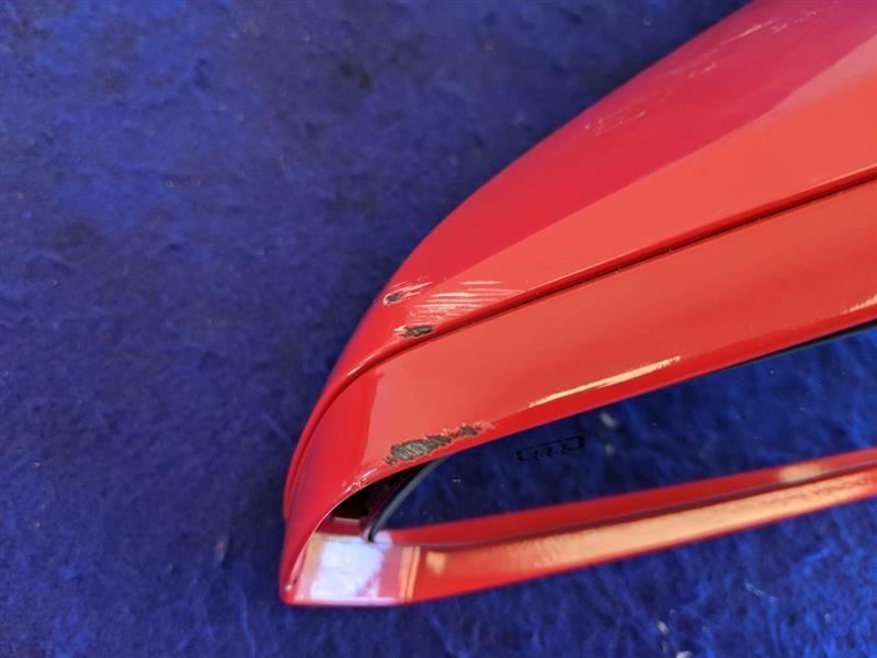 2010-2015 Chevrolet Camaro SS Driver Left View Mirror Power Heated DD1 Red - The Parts Farm