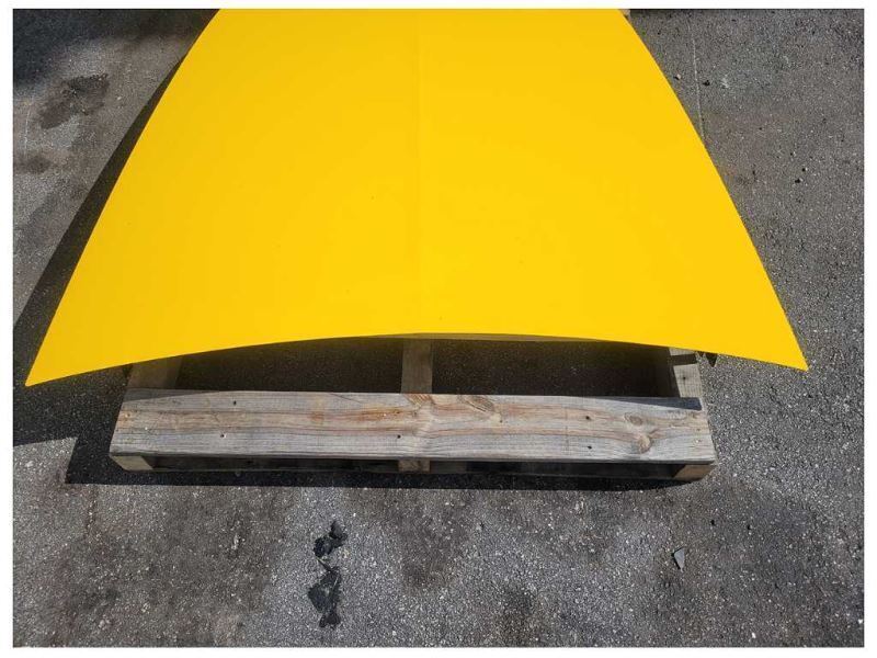 2003-2006 Chevrolet SSR Pickup Truck Rear Bed Cover Top Paint Yellow 2426 - The Parts Farm