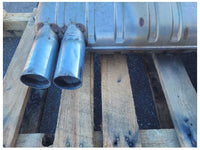 2001-2006 BMW M3 Convertible Rear Muffler Axle Back Exhaust Bent Tip 2448 - The Parts Farm