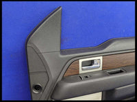 2009-2014 Ford F150 Pickup Truck Interior Passenger Right Front Door Panel Wood - The Parts Farm