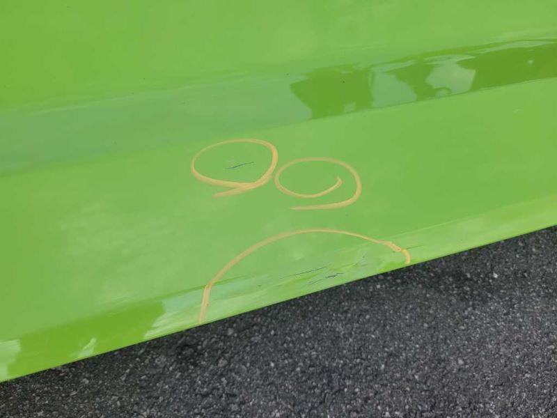 2015-2023 Ford Mustang GT S550 Passenger Right Front Door Coupe Shell Paint F9 - The Parts Farm