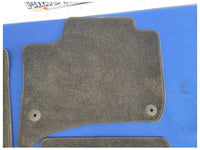 2012-2017 Porsche 911 Turbo Floor Mats Carpet Cover Front Back Black - The Parts Farm