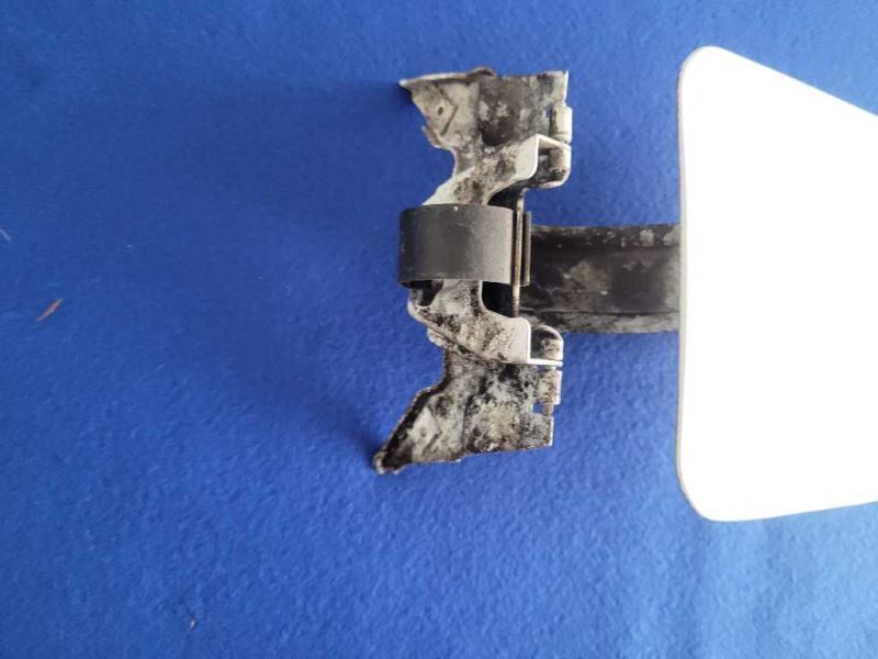 1987-1993 Ford Mustang GT 5.0L Convertible Gas Fuel Door Cap Paint White 2298 - The Parts Farm