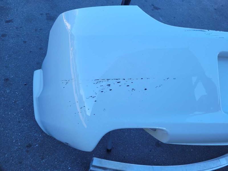 2016-2017 Chevrolet Caprice 6.0L Sedan Rear Back Bumper Cover Paint White - The Parts Farm