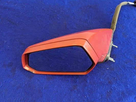 2010-2015 Chevrolet Camaro SS Driver Left View Mirror Power No Heat DG7 Orange - The Parts Farm