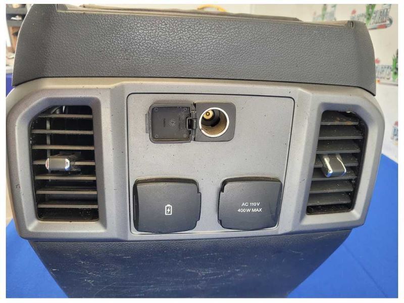2018-2020 Ford F150 Pickup Truck Center Console Floor Shifter Black Lid 2552 - The Parts Farm