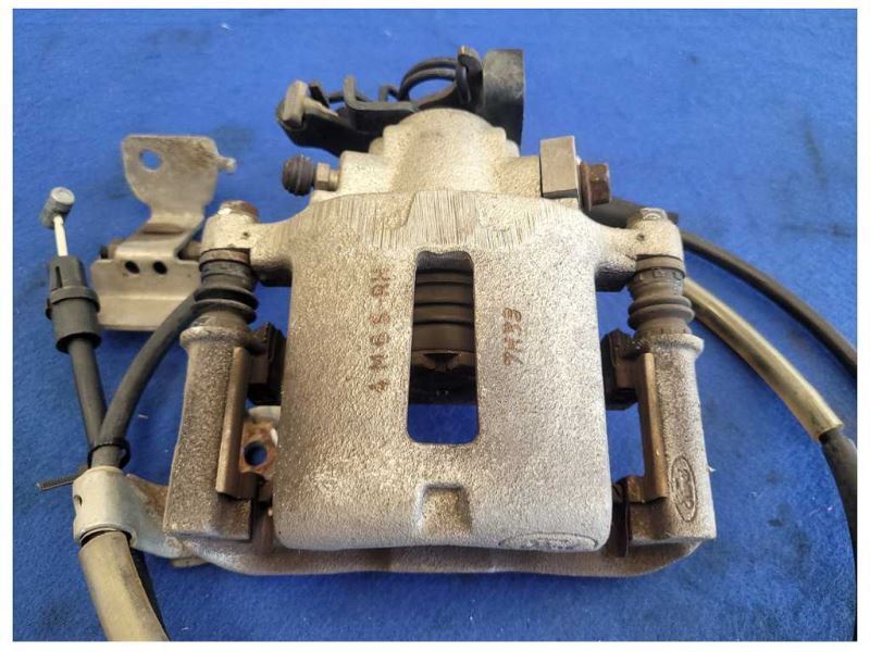 2005-2014 Ford Mustang GT S197 Passenger RH Rear Brake Caliper Pad Hose 2585 - The Parts Farm