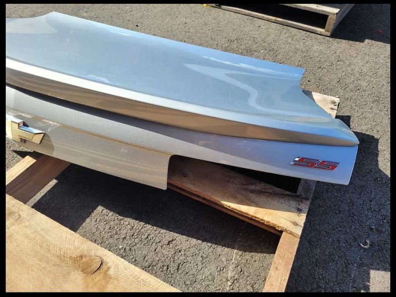 2010-2013 Chevrolet Camaro SS Trunk Hatch Tailgate Coupe Spoiler Wing Silver - The Parts Farm