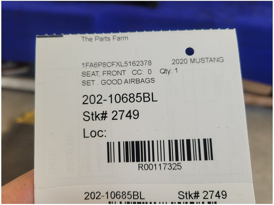 2018-2023 Ford Mustang GT S550 Set Coupe Recaro Leather Seats Fresh!! 2749