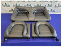 2015-2017 Ford Mustang GT S550 Rear Coupe Leather Seats Upper Lower 2346 - The Parts Farm