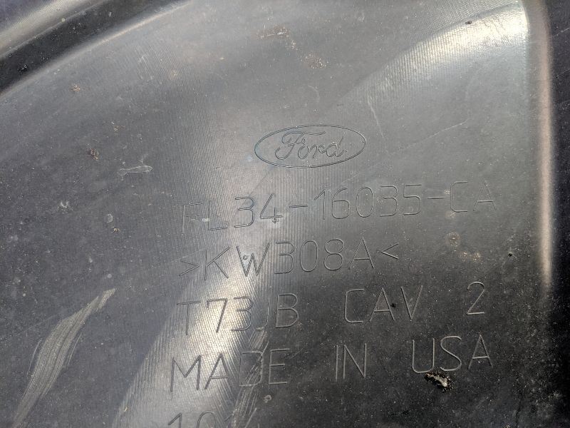 2015-2017 Ford F150 Pickup Truck Passenger Right Fender Liner Splash Shield - The Parts Farm