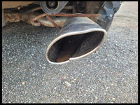 2015-2017 Ford Mustang GT S550 Cat Back Muffler Exhaust Bent Pipe Tip - The Parts Farm