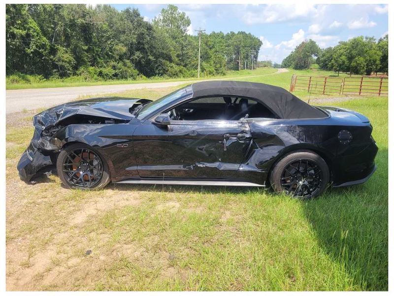 2018-2023 Ford Mustang GT S550 Convertible Rear Passenger Rear Seat Belt 2453 - The Parts Farm