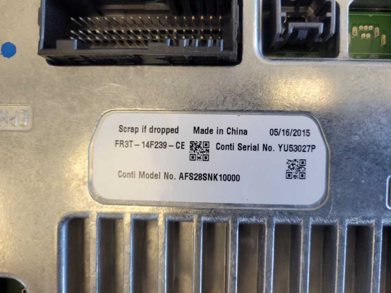 2017 Ford Mustang GT S550 Sync 2 Receiver Non Nav CD Slot Heat Cool Seats 2632 - The Parts Farm