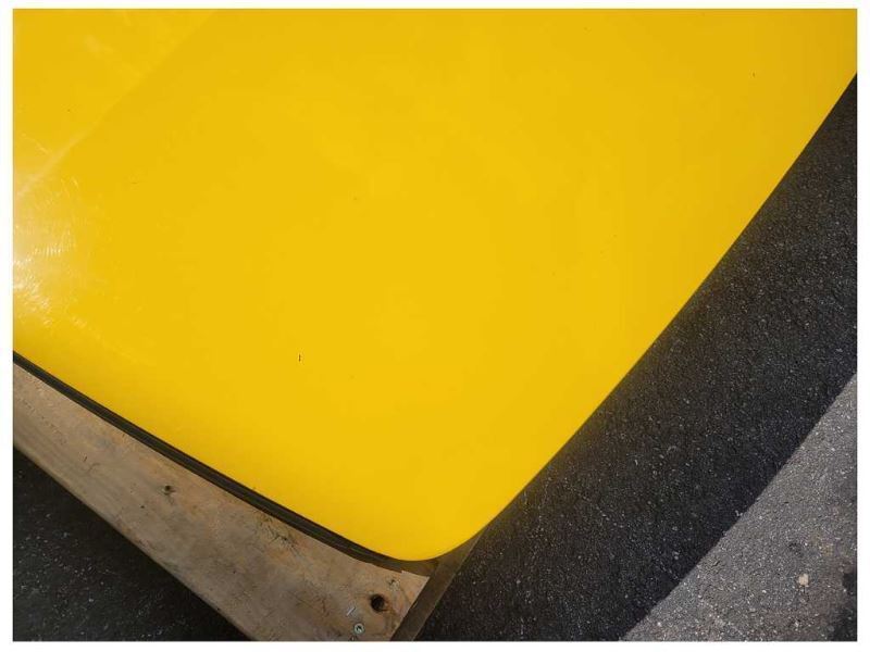 2003-2006 Chevrolet SSR Pickup Truck Rear Bed Cover Top Paint Yellow 2426 - The Parts Farm