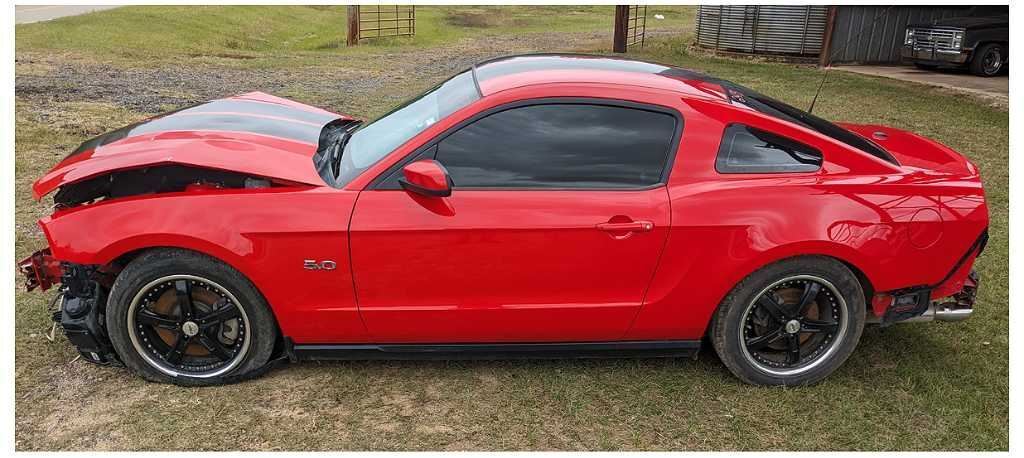 2013-2014 Ford Mustang GT Driver Rear View Mirror Spot Paint PQ 2473 - The Parts Farm