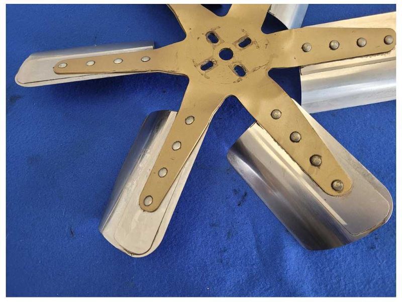 1987-1993 Ford Mustang GT LX 5.0L Front Aluminum Fan Blade Aftermarket 2516 - The Parts Farm