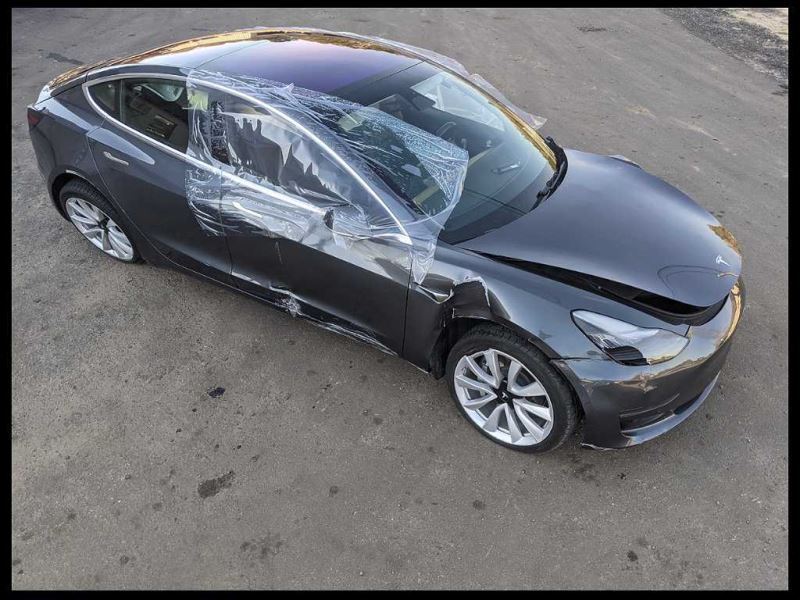 2018 2019 2020 Tesla Model 3 Driver Left LH Brembo Front Brake Caliper Rotor - The Parts Farm