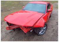 2010-2012 Ford Mustang GT Driver Left LH Taillight Brake Lens Red Lamp 2294 - The Parts Farm