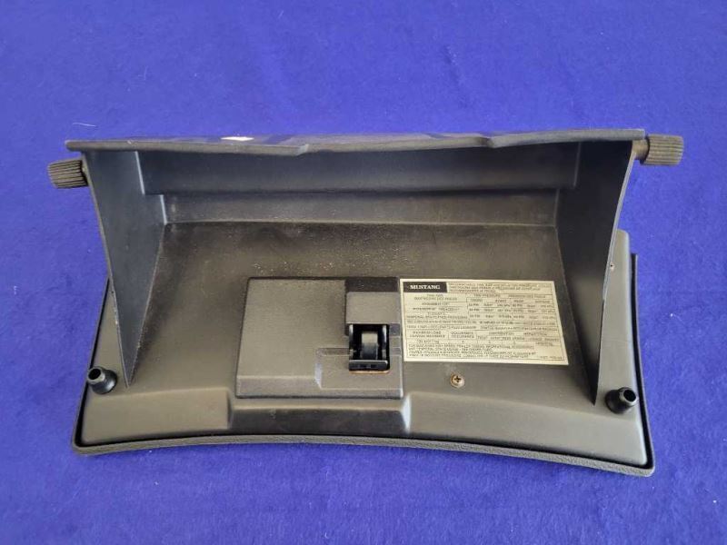 1994-1998 Ford Mustang GT 5.0L Convertible Glove Box Passenger Black 2406 - The Parts Farm