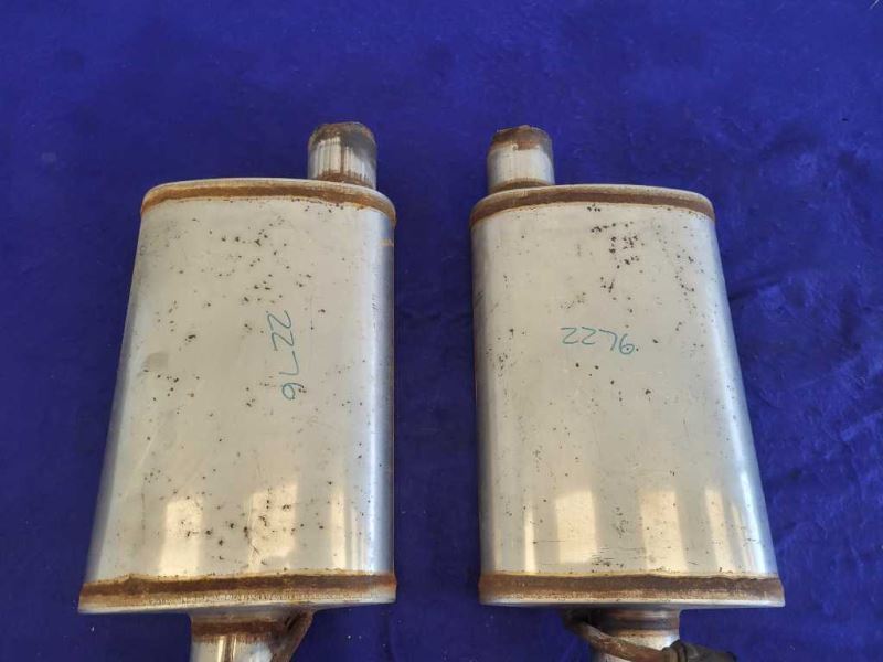 1999-2004 Ford Mustang Cobra SVT DOHC Pair Aftermarket Mufflers Exhaust 2276 - The Parts Farm