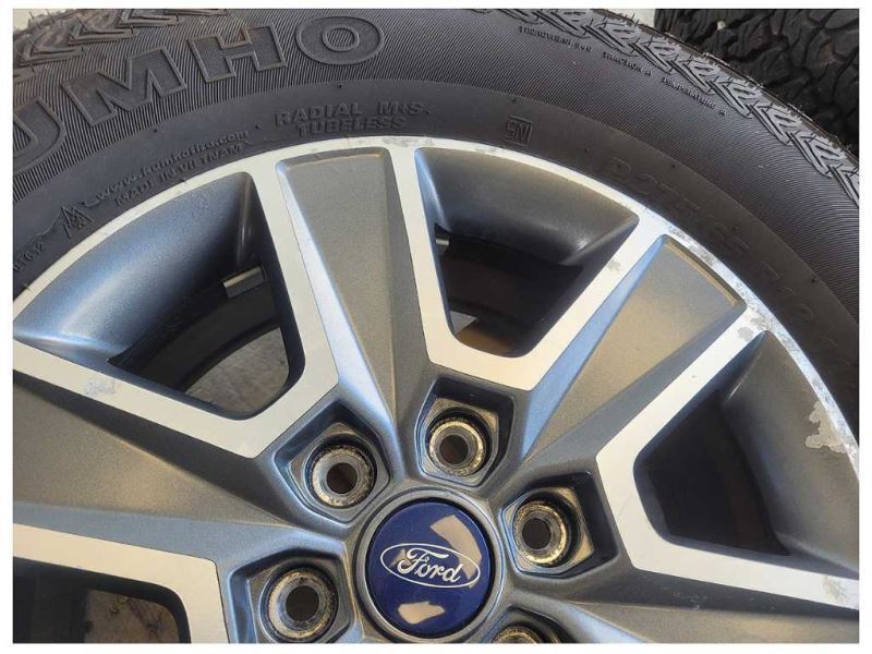 2015-2020 Ford F150 Pickup Truck Wheel 18x7.5 Painted 6 Spoke Silver Tire 2509 - The Parts Farm