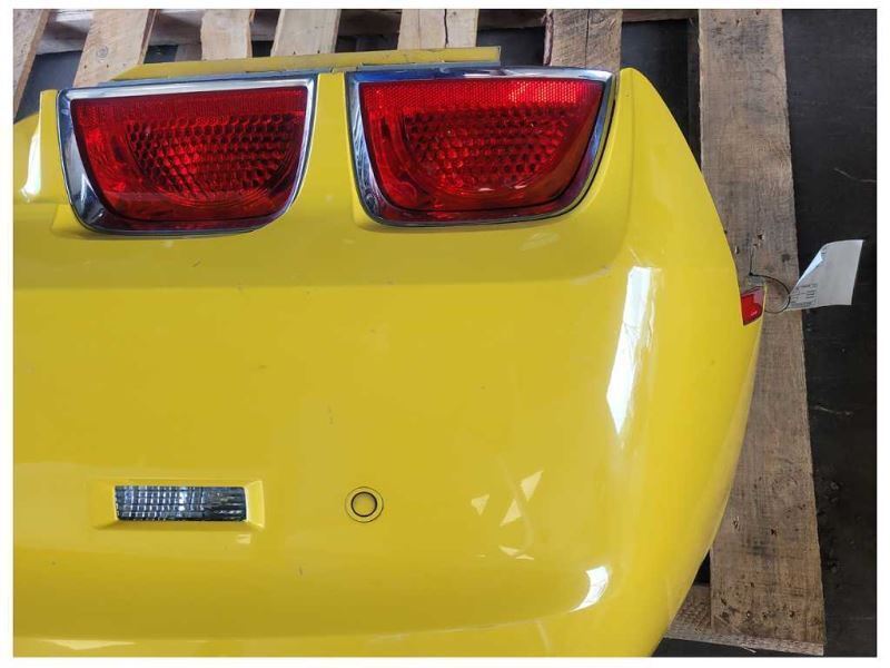 2010-2013 Chevrolet Camaro Rear Bumper Cover Park Assist UD7 Paint Yellow 2355 - The Parts Farm