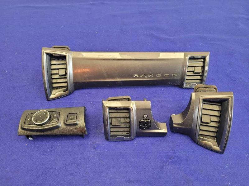 2019-2020 Ford Ranger 2.3L EcoBoost Pickup Truck Dash Trim Kit Vent 2219 - The Parts Farm