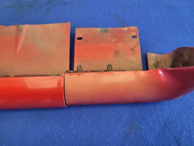 1994-1998 Ford Mustang GT Cobra Passenger Lower Rocker Panel Molding Paint E9 - The Parts Farm