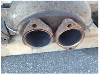 2001-2006 BMW M3 Convertible Rear Muffler Axle Back Exhaust Bent Tip 2448 - The Parts Farm